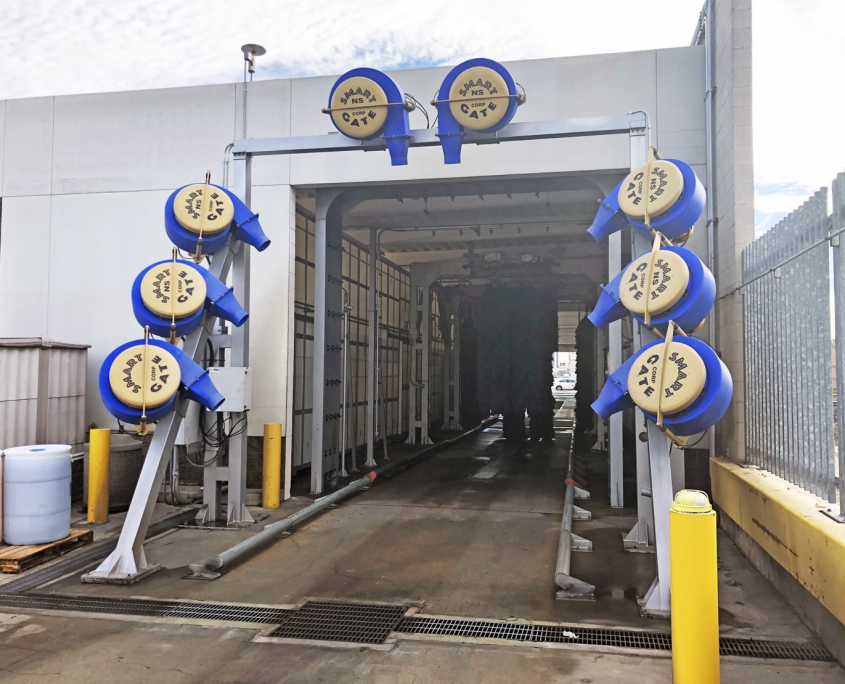 NS Wash Corporation’s Smart Gate Car Wash Blower system.