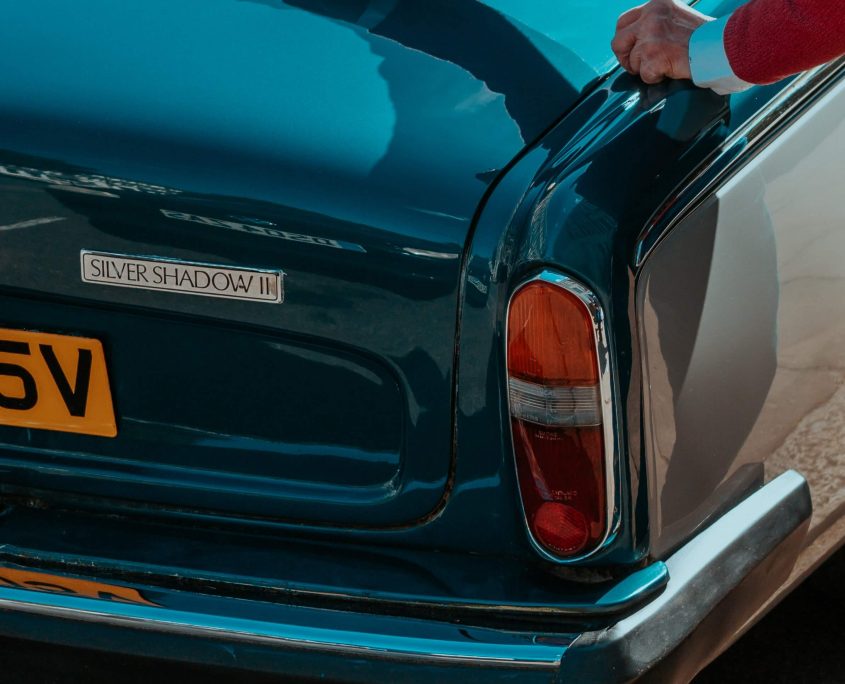 Washing an old car